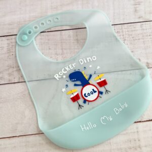 babero s rocker dino