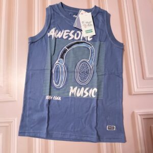 camiseta alg pol azul petróleo 10t