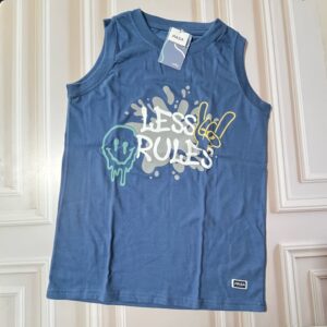 camiseta alg pol azul petróleo 12t