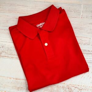 camiseta deportiva roja 8t