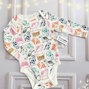 body animals mangas largas 3 6m