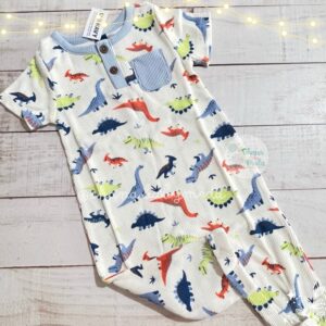 mono romper dinosaurios 6 12m