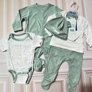 ajuar est bord verde piedra 6pzas 3m