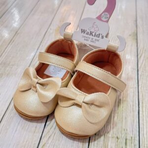 zapatos dorados 9 12m / 12/18m