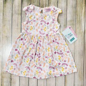 vestido bebe flowers 12m