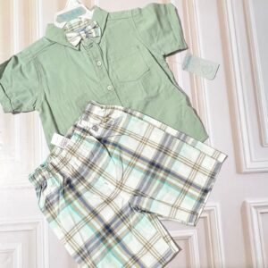 conjunto formal aqua boy 4t
