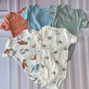 bodys x5 dinosaurios 18m