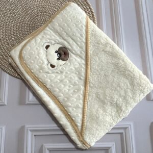 cobija burbuja beige