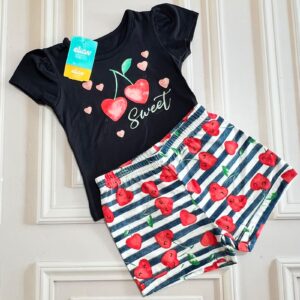 conjunto cereza azul 1t