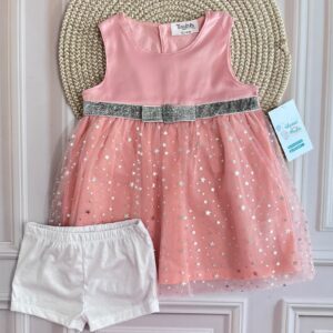 vestido tiny pink 12 18m