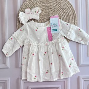 vestido estampado 6 9m
