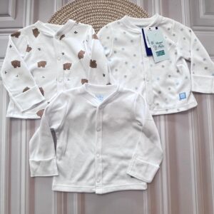 chambra c broches niÑo 6m
