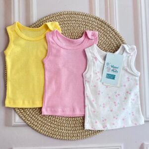 camiseta sm broches cereza/basicos 0m