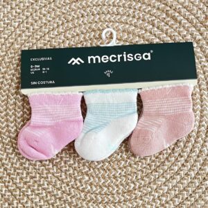 medias bambu baby lila 6 9m